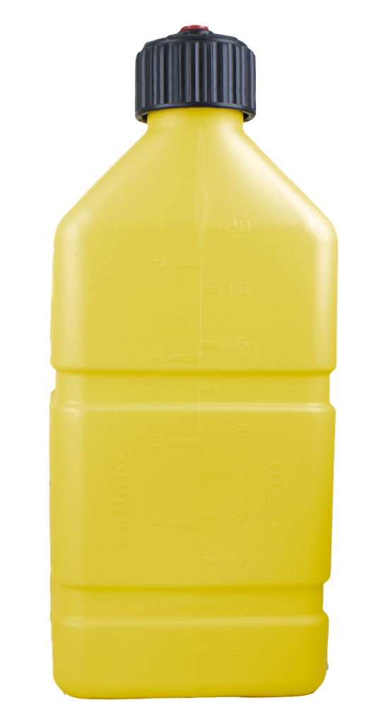 Deluxe Vented 5 Gallon Jug Yellow
