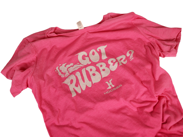 Hoosier OG Got Rubber Ladies Tee - Pink - XL - 24040305
