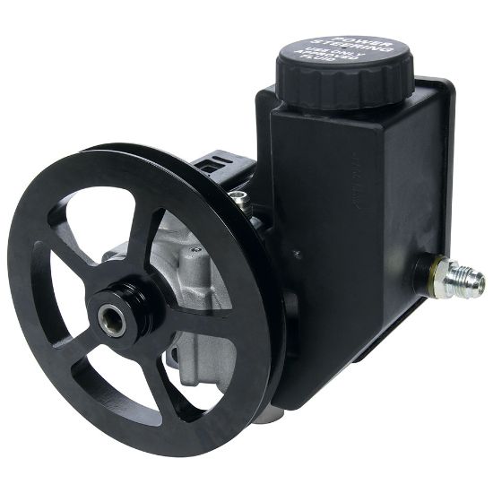Type II Aluminum Power Steering Pump with V-Belt Pulley and Reservoir