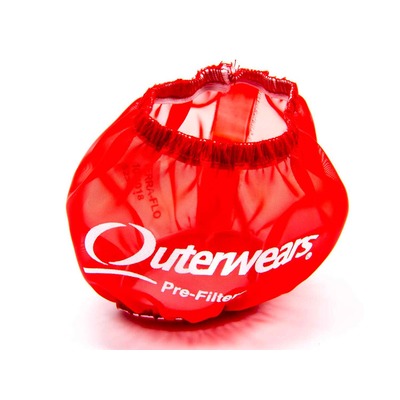 Outerwears - Breather Pre Filter 3 in OD 2-1/2 in Tall Red Shielded Breathers OUT10-1018-03