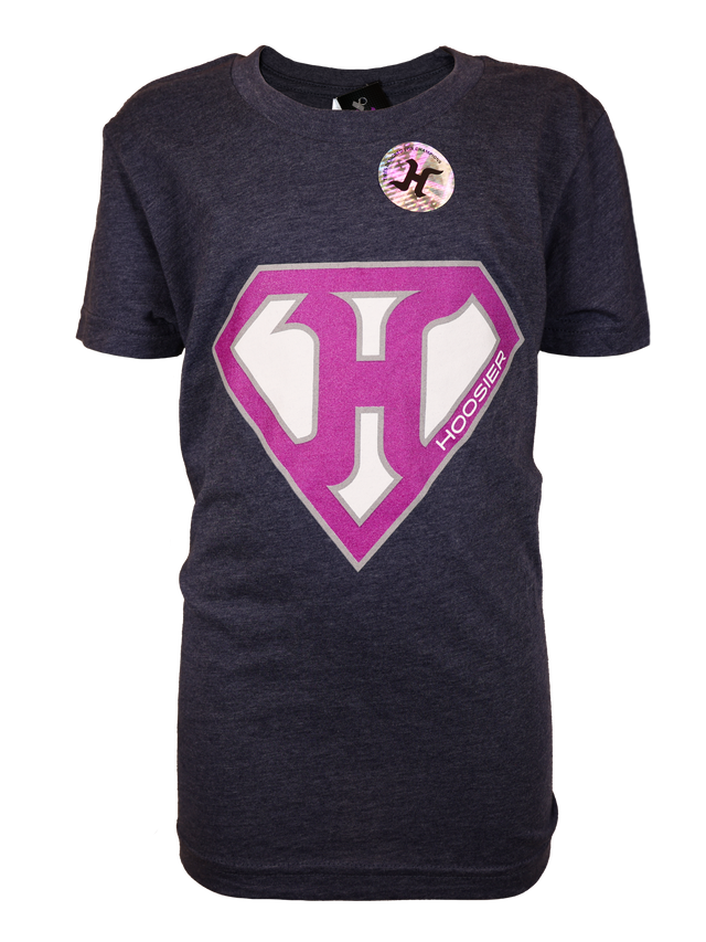 Hoosier Youth Super H Tee Small - 24090112