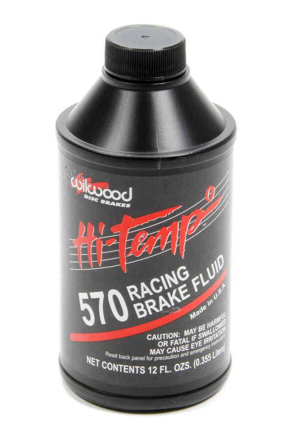 Wilwood, 570 Brake Fluid, 12oz Bottle - 290-0632