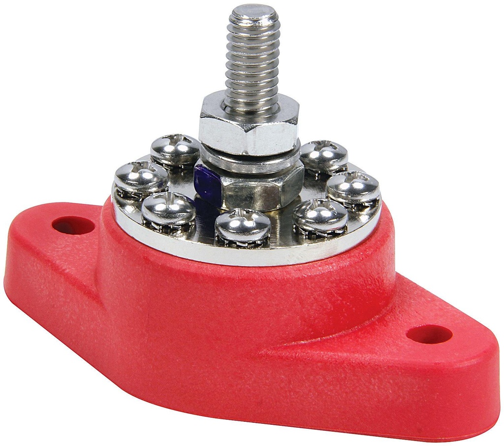 Quickcar Power Distribution Post Red 8 Location - 57-805