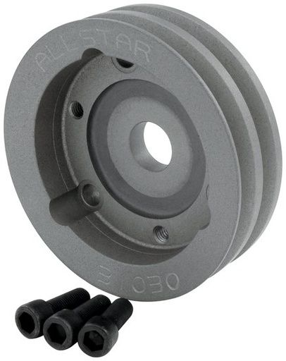 [ALL31030] Allstar Performance - Crank Pulley 2 Groove 4.750in Dia - 31030