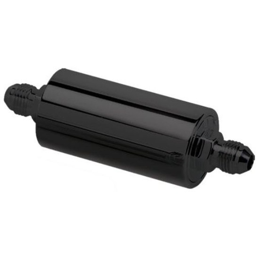 [PFSFF-14708] Performance Fittings In-line Fuel Filter AN -8 Black