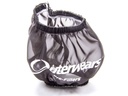 Outerwears - Breather Pre Filter 3 in OD 2-1/2 in Tall Black Shielded Breathers OUT10-1018-01