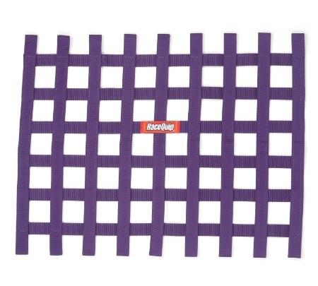 [RQP721055] RaceQuip  - Ribbon Window Net Purple Non SFI 18in x 24in