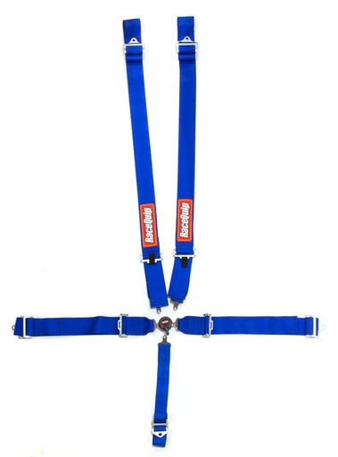 [RQP741021] RaceQuip  - 5pt Harness Camlock  SFI Sportsman Blue