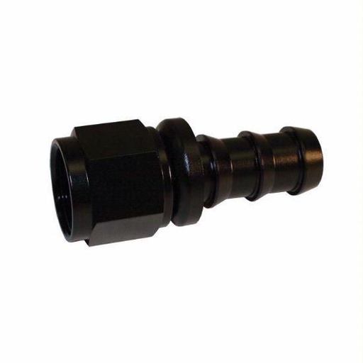 [PRF1512BLK] Performance Fittings Push-On Hose Fitting, Straight, -6 -1512BLK