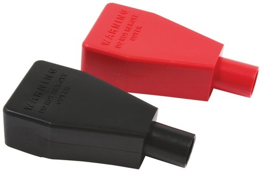 [ALL76150] Battery Terminal Covers Red/Black 1pr - 76150