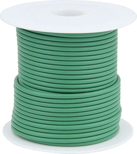 [ALL76553] Allstar Performance - 14 AWG Green Primary Wire 100ft - 76553