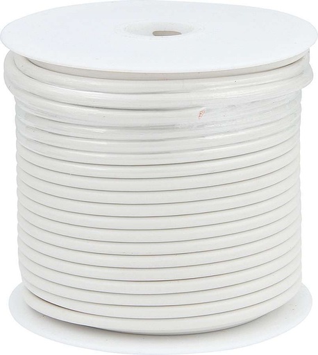 [ALL76567] Allstar Performance - 12 AWG White Primary Wire 100ft - 76567