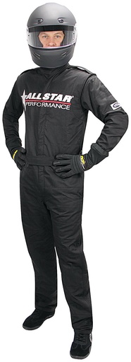 [ALL99849] Allstar Performance - Race Suit Black XL Short 1pc 2 Layer - 99849