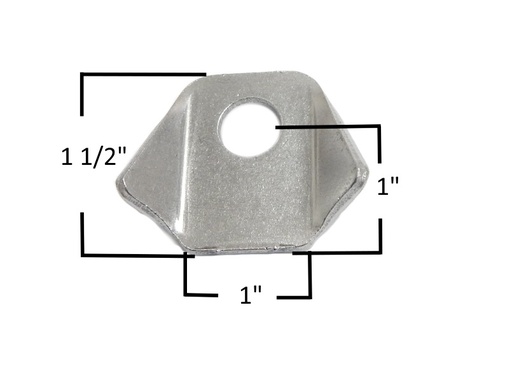 [AAMAA-028-B] Trick Tab, 1/8″ Steel, 3/8″ Hole