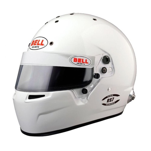 [BEL1310A08] Bell Helmet RS7 7-3/8 White SA2020 FIA8859 - 1310A08