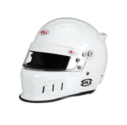 [BEL1314A01] Bell Helmet GTX3 7-1/8 White SA2020 FIA8859 - 1314A01