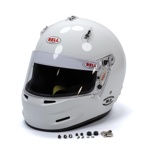 [BEL1419A05] Bell Helmet M8 Large White SA2020 - 1419A05