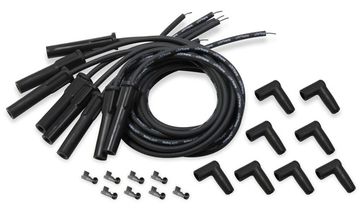 [HLY561-113] Holley - SPark Plug Wire Set Univ GM LS Cut to Fit Black - 561-113