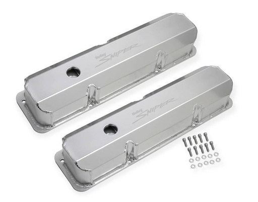 [HLY890001] Holley - Sniper Fabricated Valve Covers  BBF FE Tall - 890001