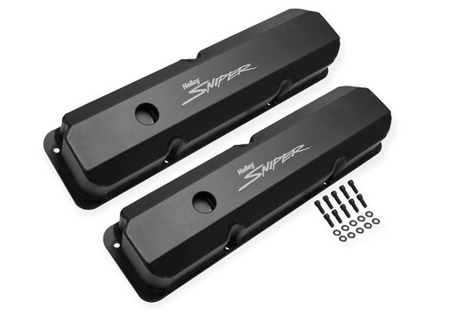 [HLY890001B] Holley - Sniper Fabricated Valve Covers  BBF FE Tall - 890001B