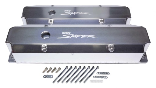 [HLY890006] Holley - Sniper Fabricated Valve Covers  BBM Tall - 890006