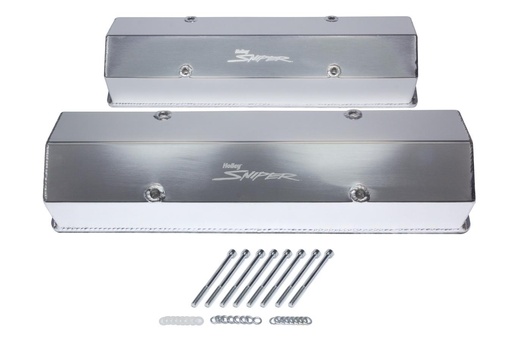 [HLY890008] Holley - Sniper Fabricated Valve Covers  SBC Tall - 890008