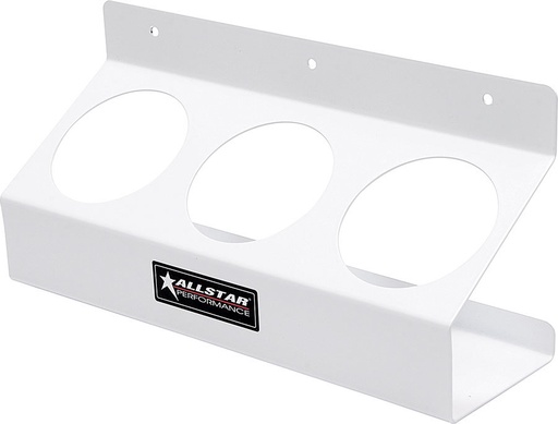 [ALL12201] Allstar Performance - sol Can Holder White 3 Hole - 12201