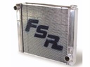 FSR 24" x 19" One Row Double Pass Aluminum Radiator -2419D1