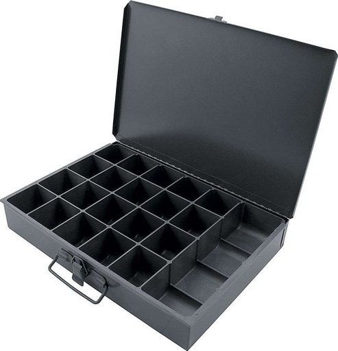 [ALL14365] Allstar Performance - Metal Storage Case 21 Comp 9.5x13.5x2 - 14365