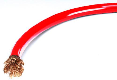 [QC57-240] Quickcar  - Control Cable 8 Gauge Red 10ft - 57-2401