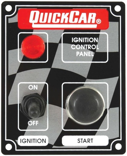 [QCR50-052] Quickcar Ignition Panel with Light - 50-052