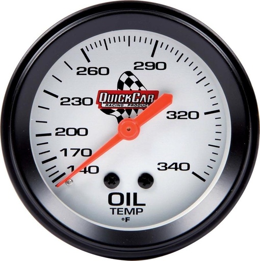 [QC611-6009] Quickcar  - Oil Temp. Gauge 2 5 8in - 611-6009