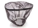 Air Filter Wrap Pre Filter Oval 9 in long 5.25 Wide 6.25 in Tall Top Outerwear Logo Polyester Black Each OUT10-1048-01