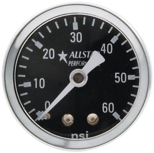 [ALL80214] Allstar Performance - 1.5in Gauge 0-60 PSI Dry Type - 80214