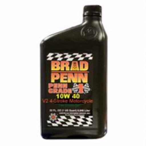 [POC009-7176] Brad Penn V2 4-Stroke Motorcycle Oil SAE 10W40 - 009-7176