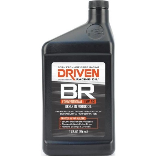 [JOE00106] Driven Racing Oil -  BR Break In Oil (quart) - 00106