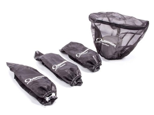 [OUT10-1195-01] Outerwears - Pre Filter  5-1/2 in OD 9 in Tall Polyester Black 4 Pack